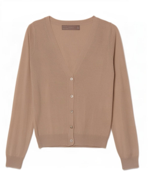 Sweter damski Zara UK 12, średni beż, bawełna