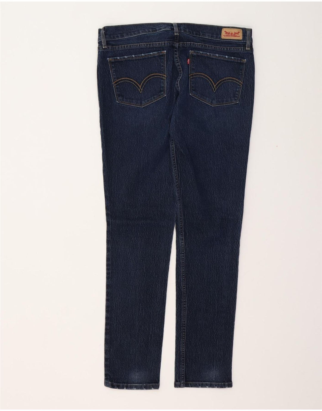 Dżinsy damskie LEVI'S 524 Skinny US 13 Large W31 L32 Granatowa bawełna
