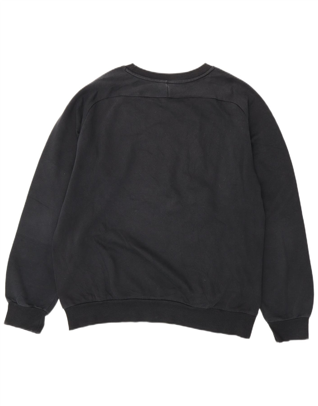 Męski sweter z grafiką PUMA, duży, czarny