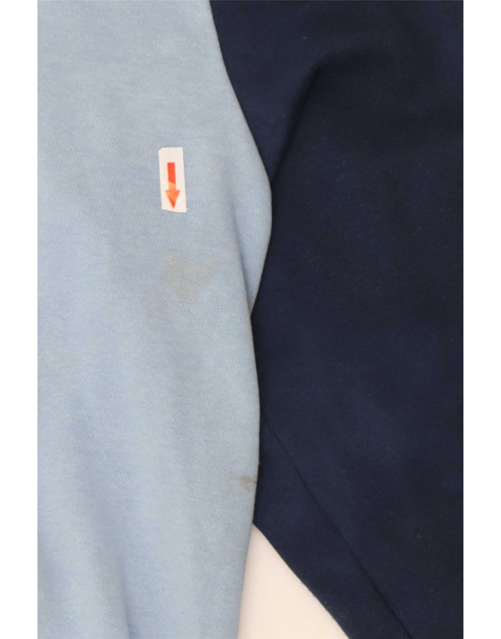 Adidas Męska bluza dresowa XL z niebieskim blokiem kolorów