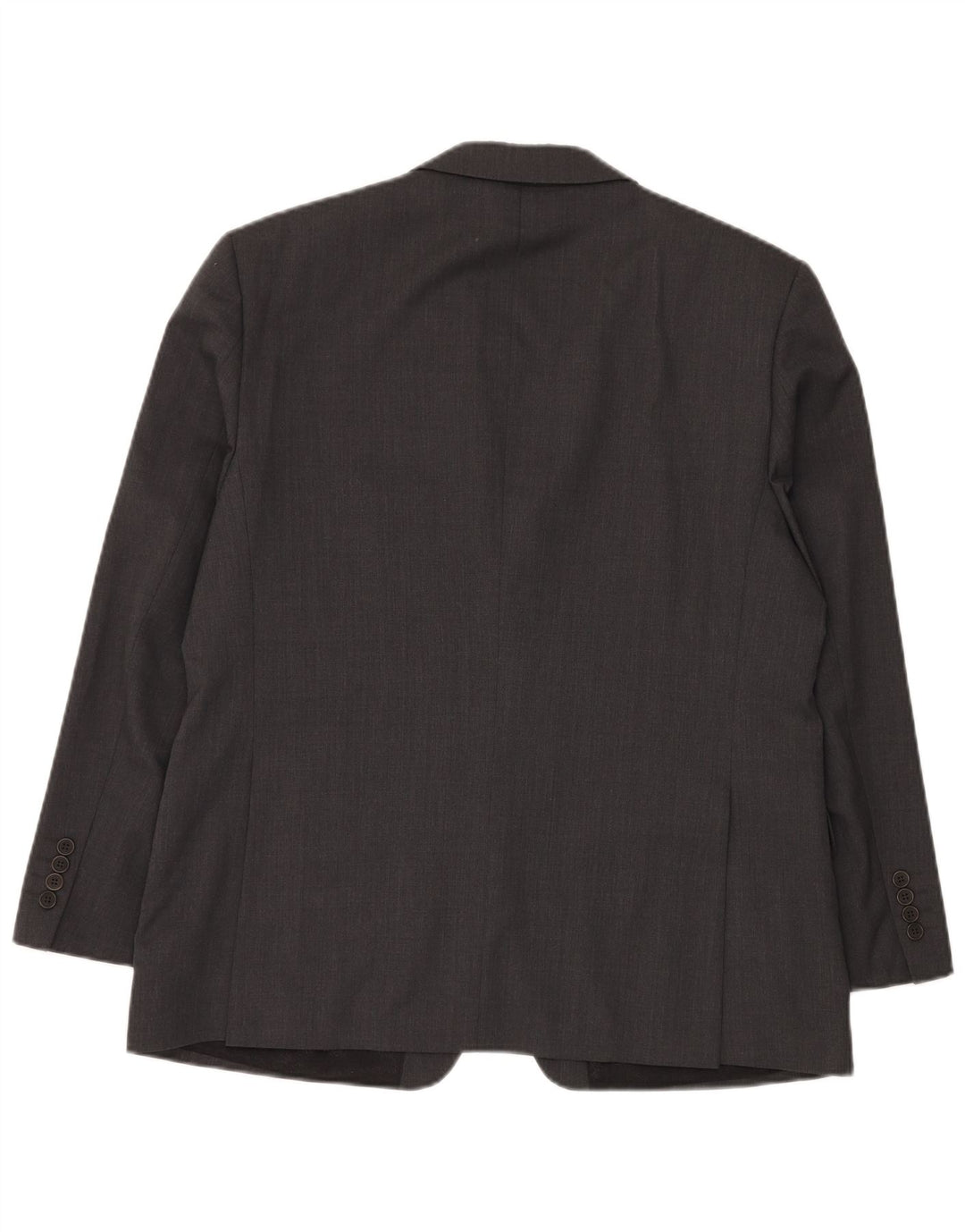 Ted Baker Męski garnitur 2-częściowy ze stretchem, zapinany na 2 guziki, UK 42 XL W36 L30, szara wełna