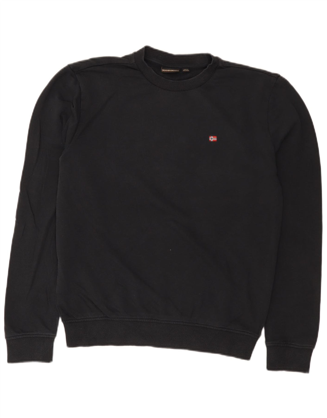 Bluza męska Napapijri, mała, czarna, bawełniana