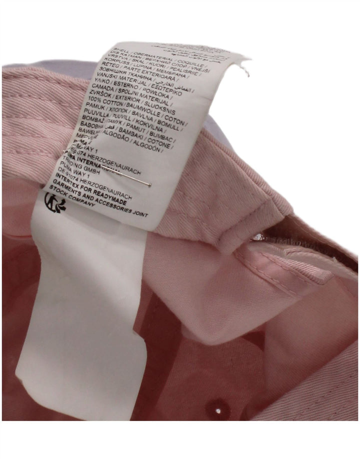 Dziewczęca czapka z daszkiem Puma z grafiką, jeden rozmiar, różowa, bawełniana