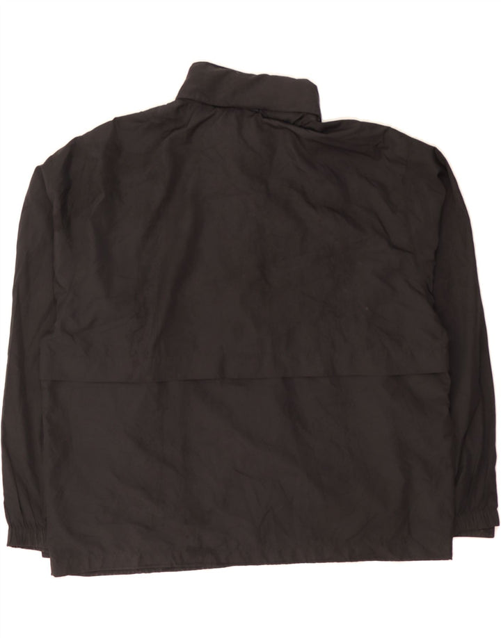 EDDIE BAUER Mens Rain Jacket UK 42 XL Black Polyester Vintage Eddie Bauer and Second-Hand Eddie Bauer from Messina Hembry 