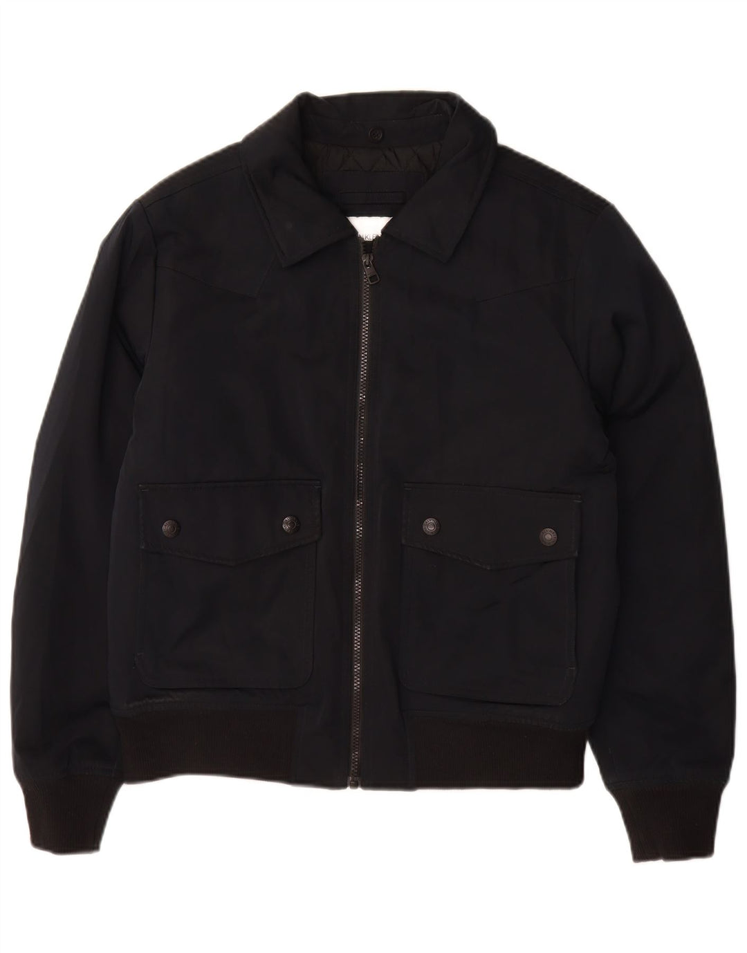 Męska kurtka bomberka Calvin Klein Jeans UK 36, mała, czarna, poliester