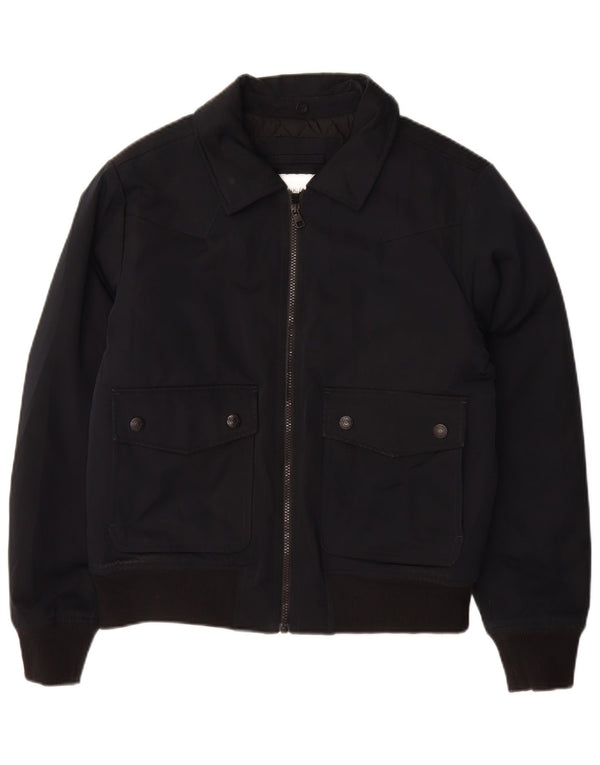 Męska kurtka bomberka Calvin Klein Jeans UK 36, mała, czarna, poliester