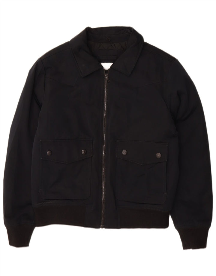 Męska kurtka bomberka Calvin Klein Jeans UK 36, mała, czarna, poliester
