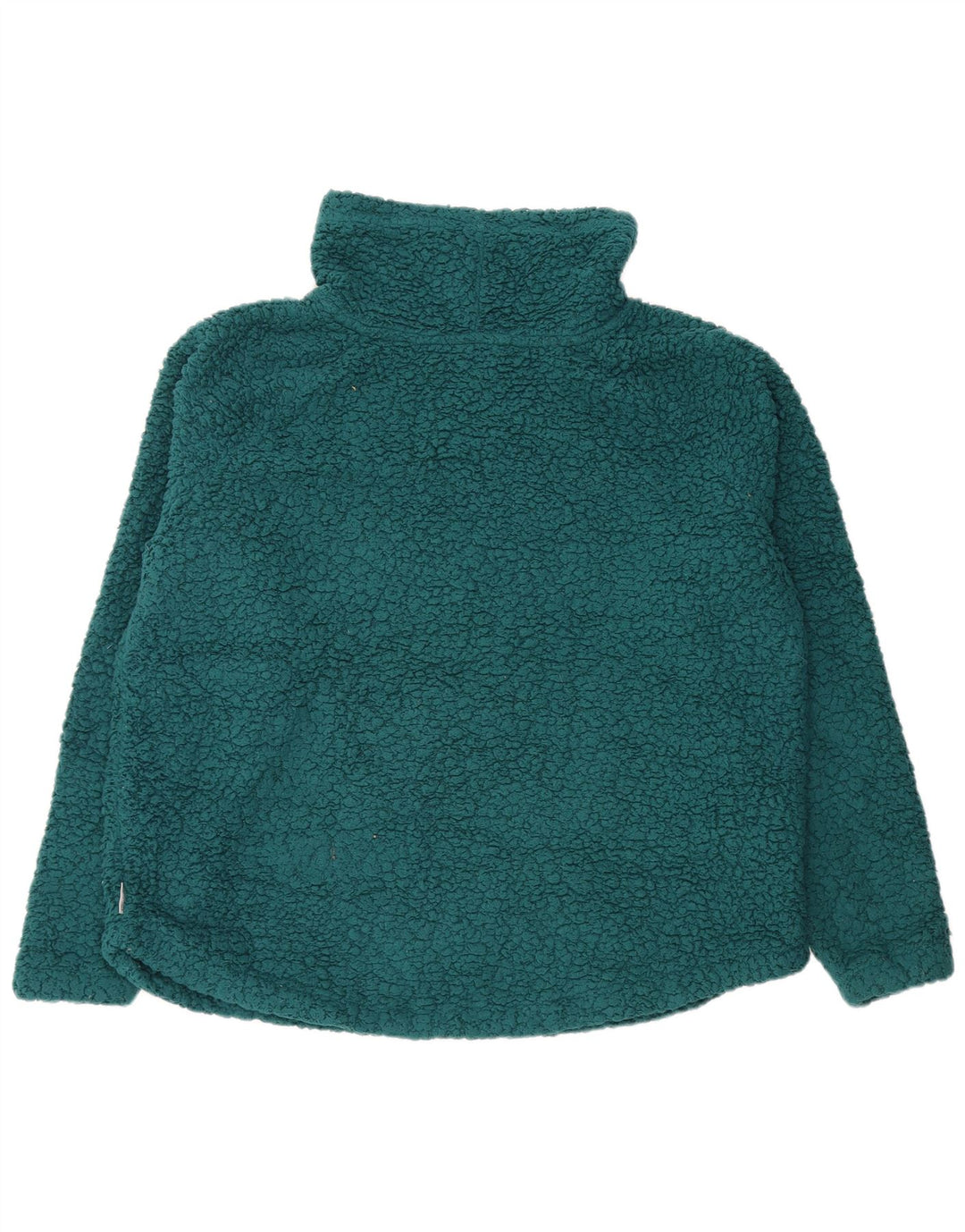 EDDIE BAUER Damski sweter oversize z polaru UK 16, duży, zielony, poliester