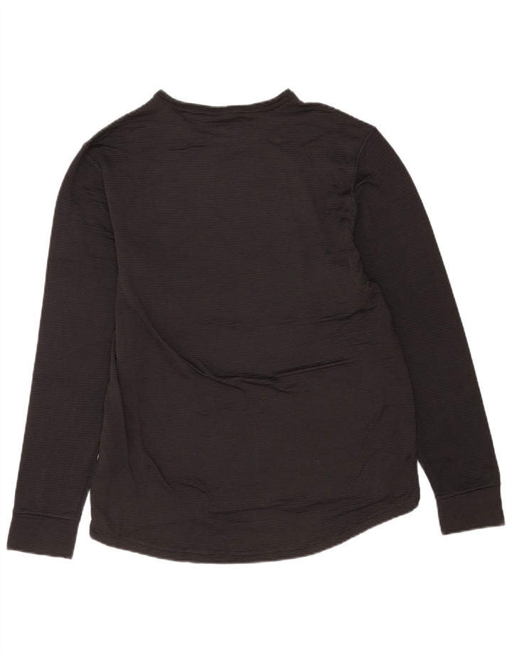 Męski top Wrangler z długim rękawem, duży, czarny, poliestrowy