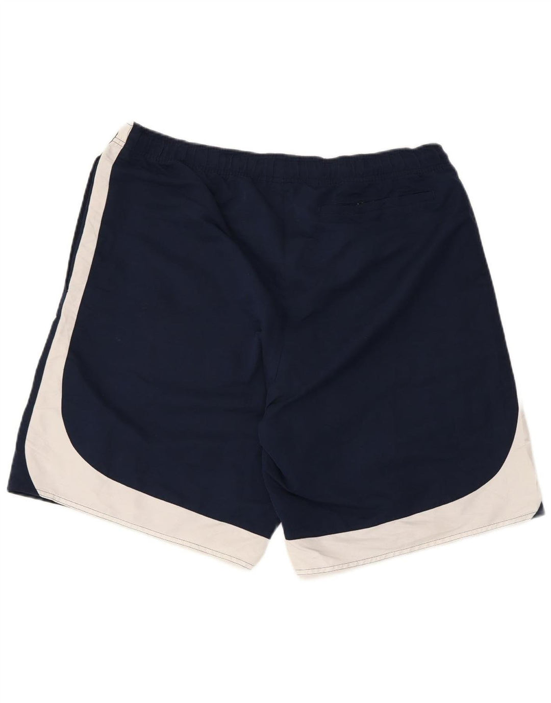 Męskie spodenki sportowe Nike XL, granatowe, z blokami kolorów, poliestrowe