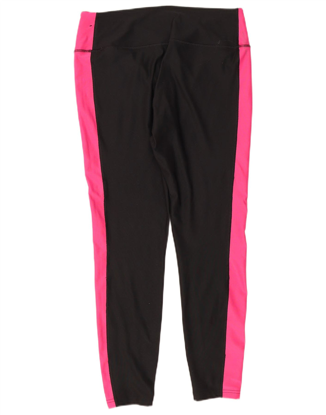 Damskie legginsy Nike Dri Fit UK 14, duży czarny poliester z blokami kolorów
