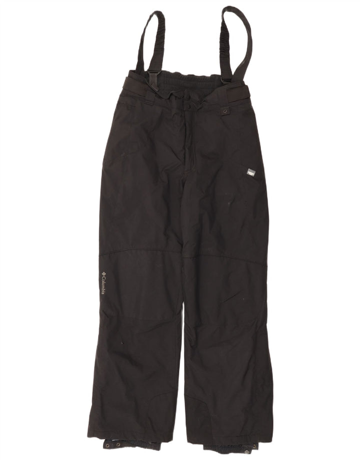 Męskie spodnie narciarskie Columbia Dungarees, średni czarny nylon