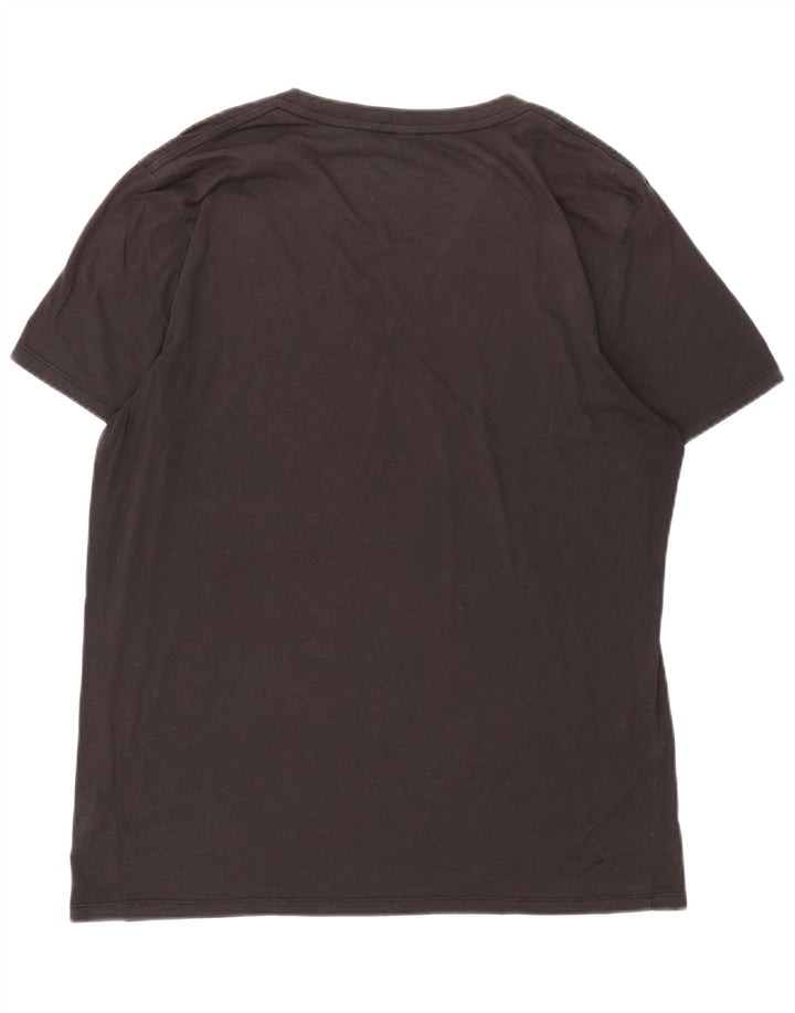 Męski T-shirt G-STAR, duży, czarny, bawełniany