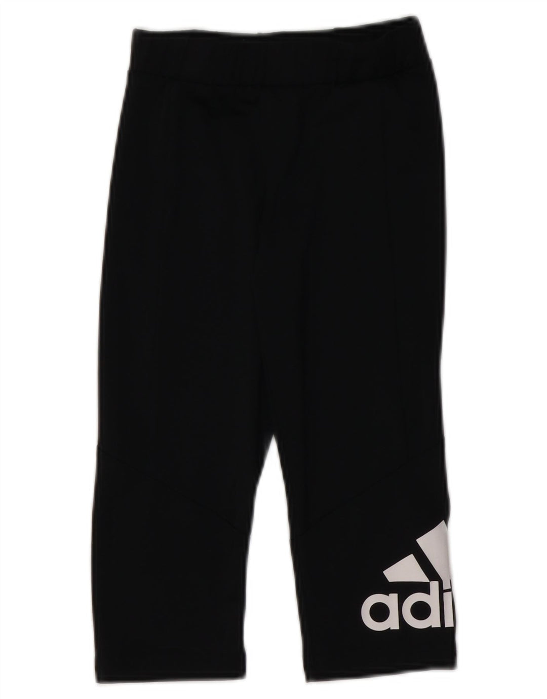 Dziewczęce legginsy ADIDAS Aeroready Graphic 9-10 lat, czarny poliester