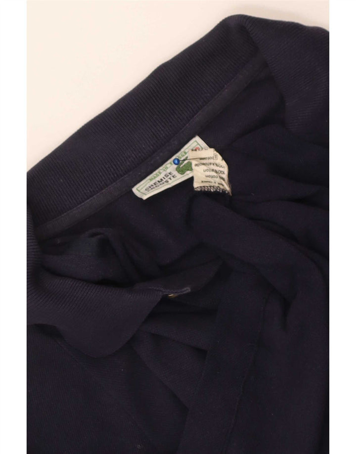 Męska koszulka polo Lacoste XS, granatowa, bawełniana