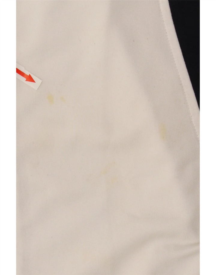 Męska kurtka dresowa Kappa, poliester w kolorze średniej bieli