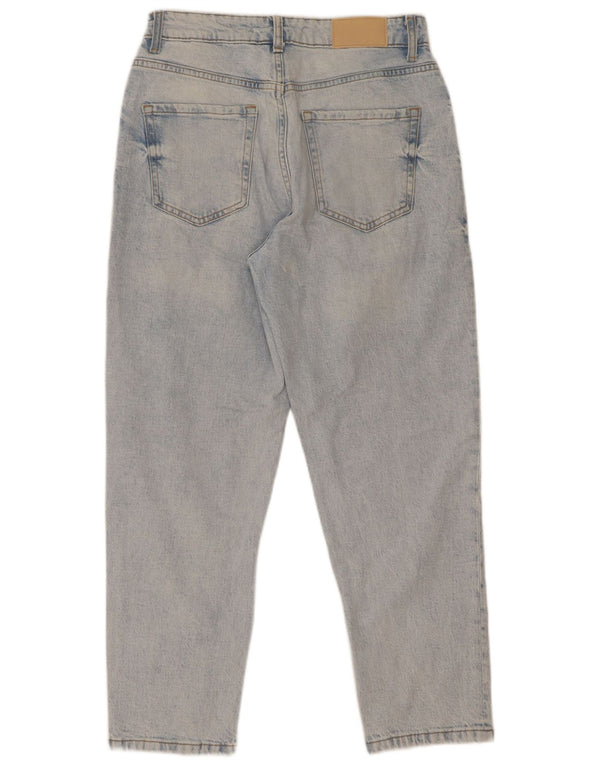 Damskie jeansy z wysokim stanem Zara EU 38 Small W28 L27 Niebieskie bawełniane