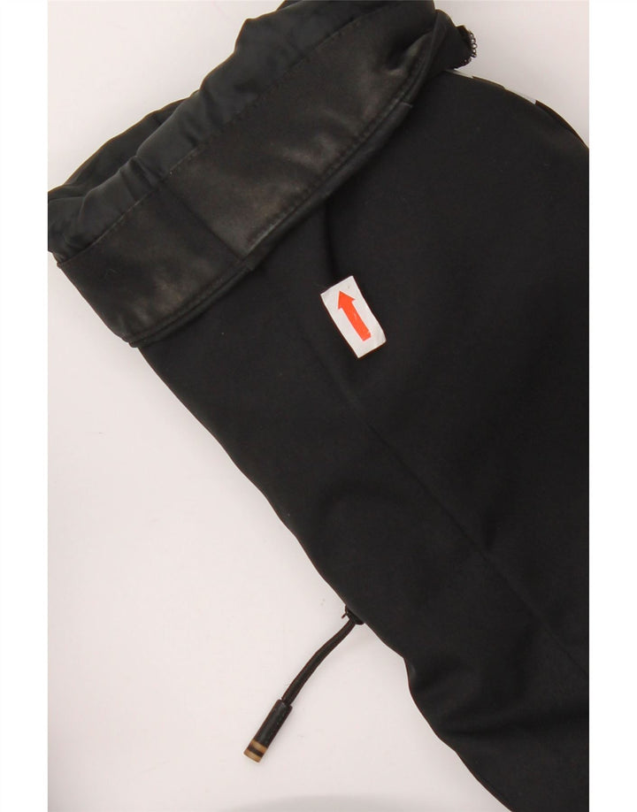 Damska wodoodporna kurtka z kapturem Rossignol UK 14, duża, czarna, poliestrowa