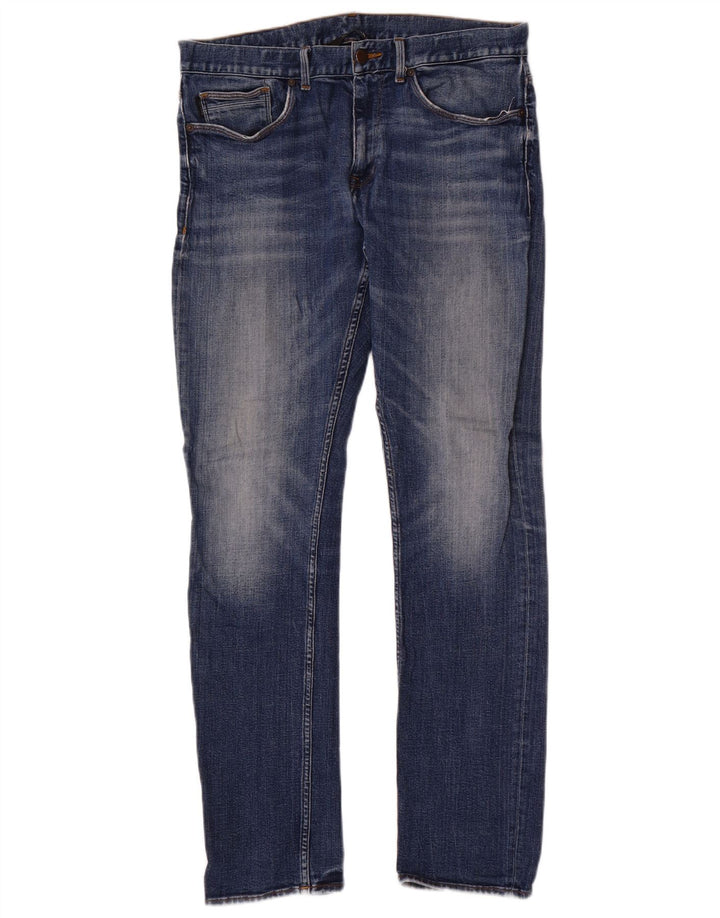 Męskie dżinsy Calvin Klein W33 L32 Niebieskie bawełniane