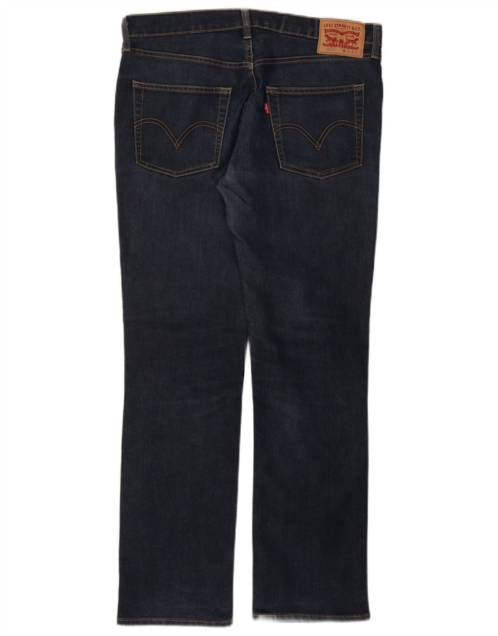 Damskie jeansy Levi's 511 Slim W36 L32 Granatowe