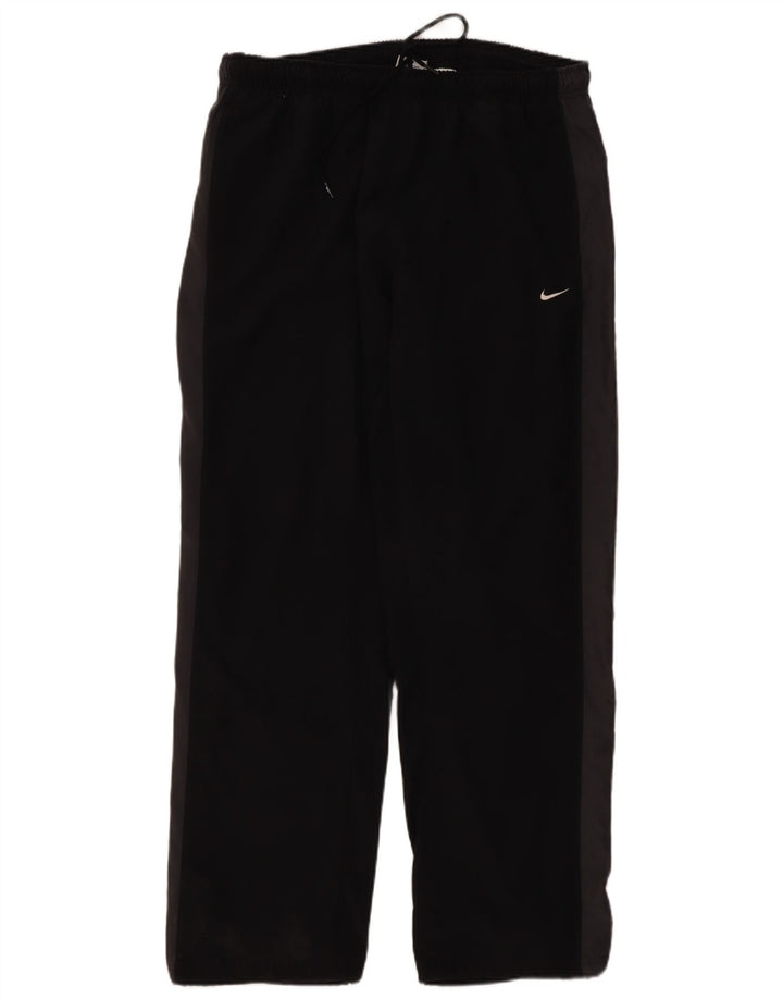 Męskie spodnie dresowe Nike XL, czarny, poliester z blokami kolorów