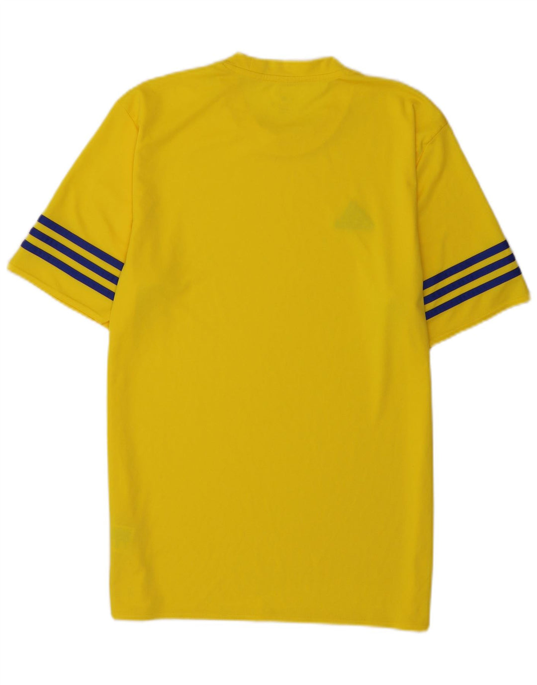 Męska koszulka Adidas Climalite Top, średni żółty poliester