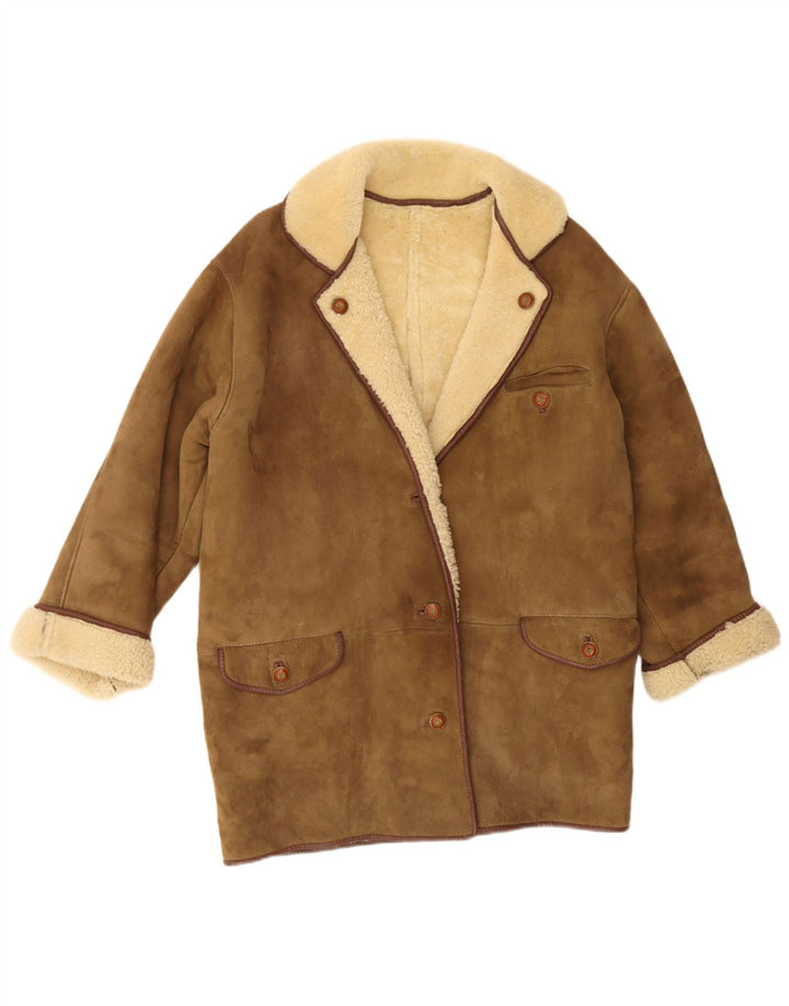 Damski płaszcz z futra Artisan UK 18 XL Khaki Zima