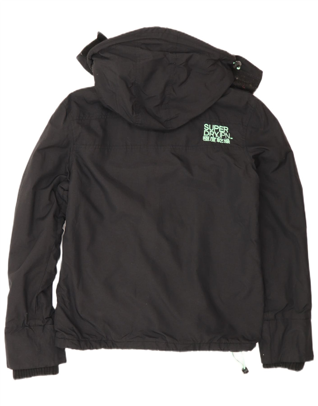Damska kurtka wiatrówka Superdry The Windcheater UK 14, średnia czarna