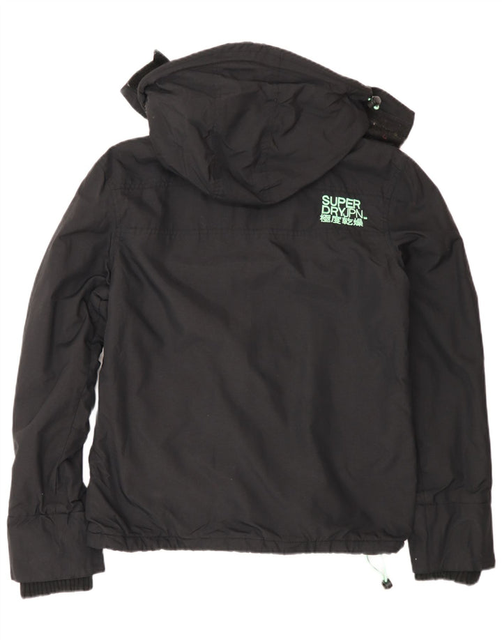 Damska kurtka wiatrówka Superdry The Windcheater UK 14, średnia czarna