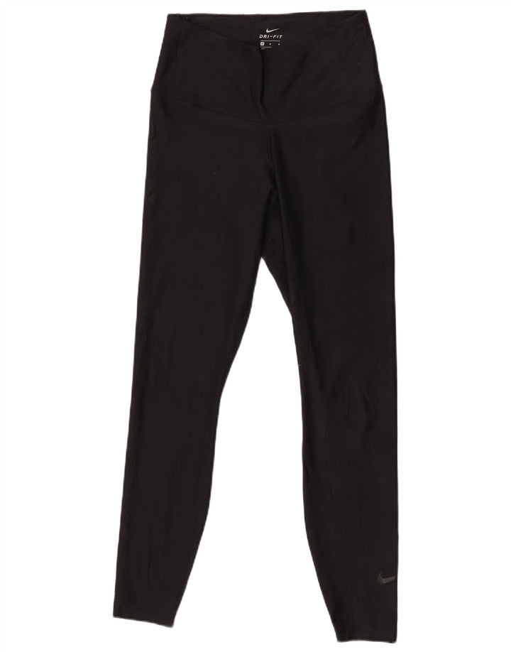 Legginsy damskie Nike UK 12, średni czarny poliester