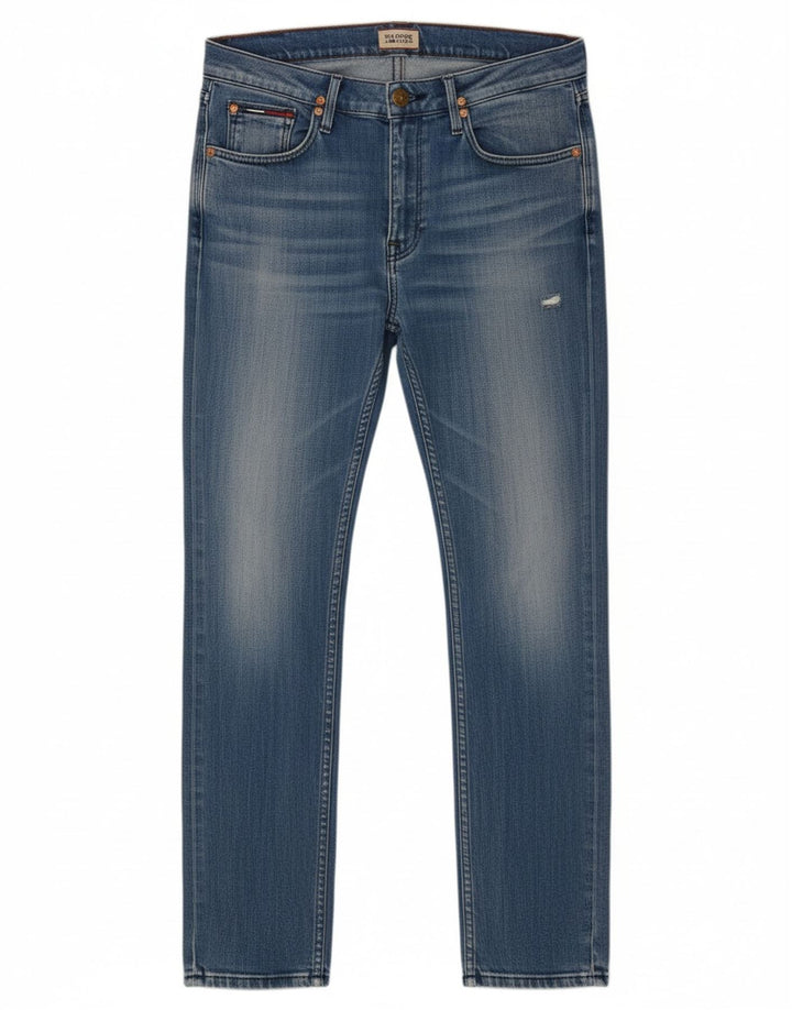 TOMMY HILFIGER Womens Slim Jeans W28 L28 Blue