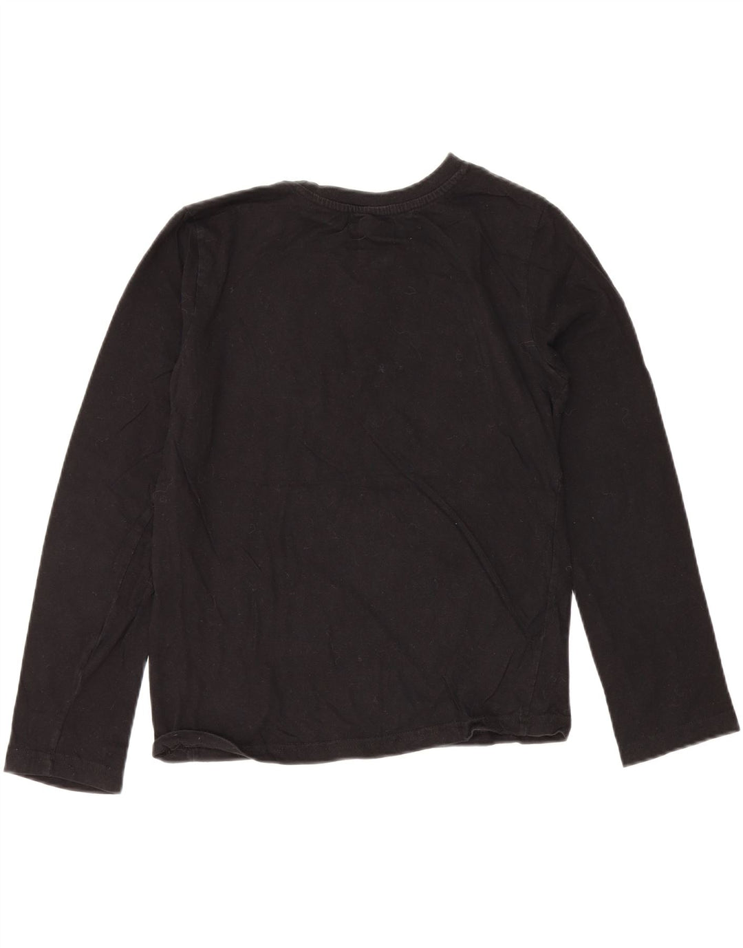 FILA Boys Graphic Top Long Sleeve 10-11 Years Medium Black Vintage Fila and Second-Hand Fila from Messina Hembry 
