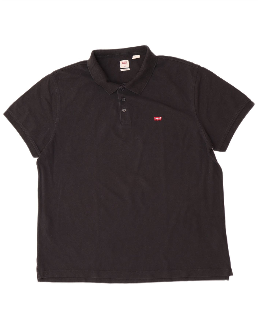 Męska standardowa koszulka polo Levi's 2XL, czarna bawełna