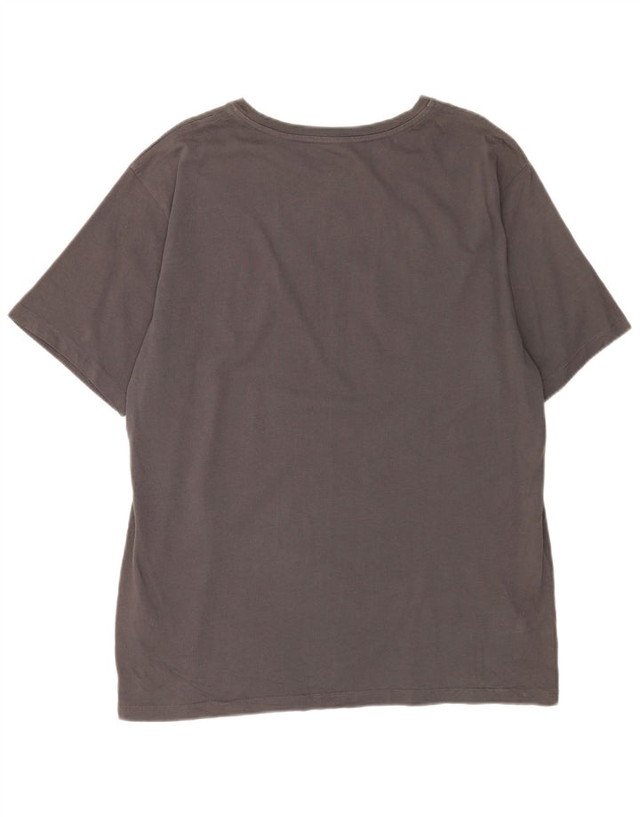 Męski T-shirt z grafiką NORTH SAILS Top XL, szara bawełna