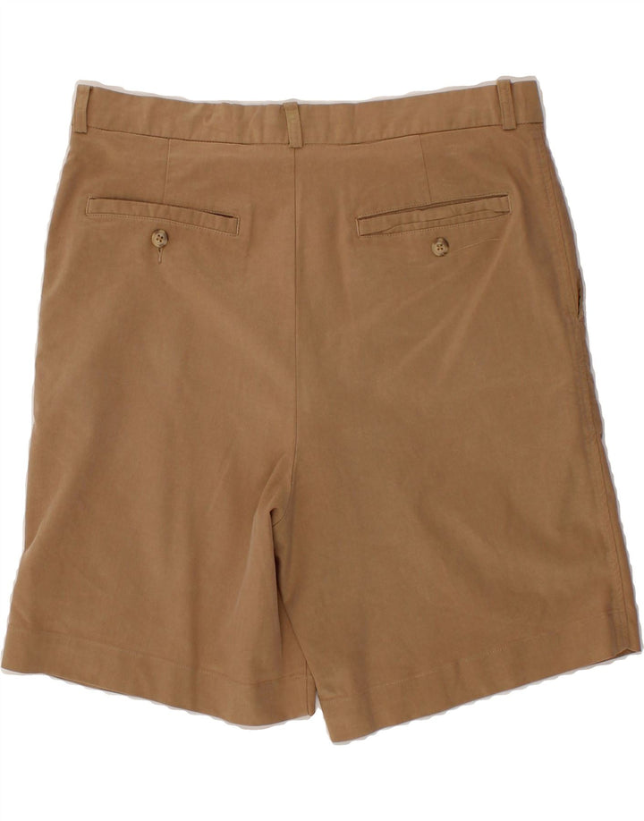FILA Mens Pegged Chino Shorts W34 Large Brown Polyester Preppy Vintage Fila and Second-Hand Fila from Messina Hembry 