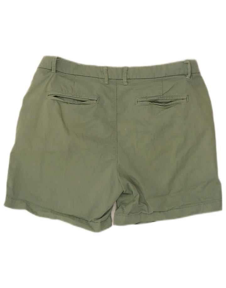 Damskie spodenki Chino Fat Face US 6 Medium W30, zielona bawełna