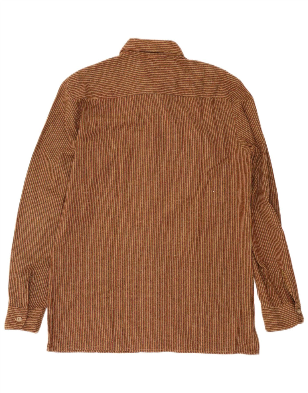 Męska koszula flanelowa NORTONS IT 50 w średnie brązowe prążki