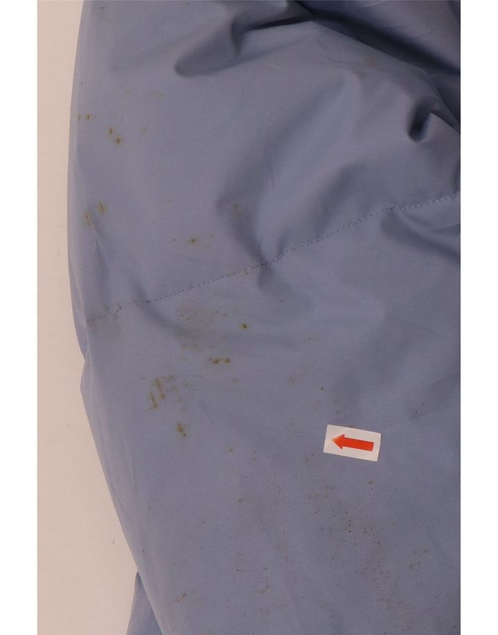 Damska kurtka oversize Adidas UK 14, duża, niebieska, poliester