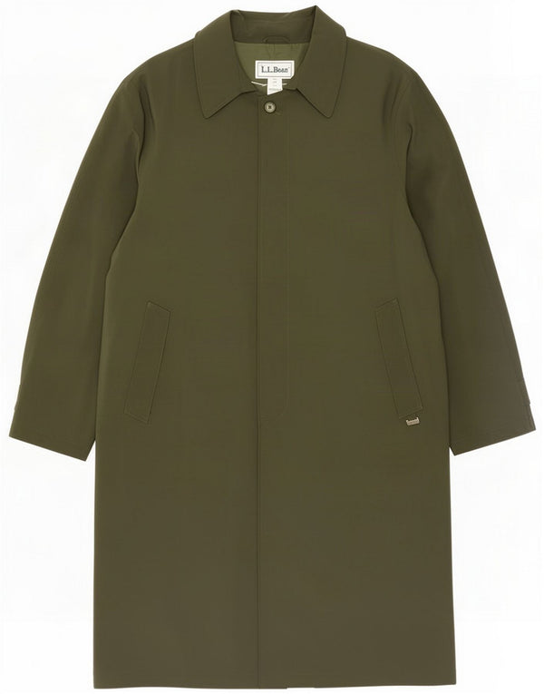 L.L.Bean Męski płaszcz przeciwdeszczowy UK 40 Large Khaki Nylon