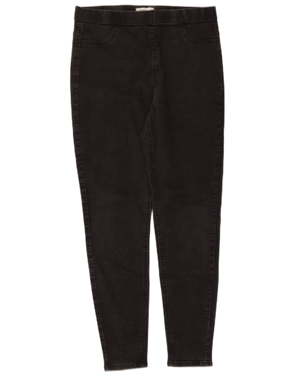 Marks & Spencer Damskie jeansy Jegging UK 14 Large W32 L29 Czarna bawełna