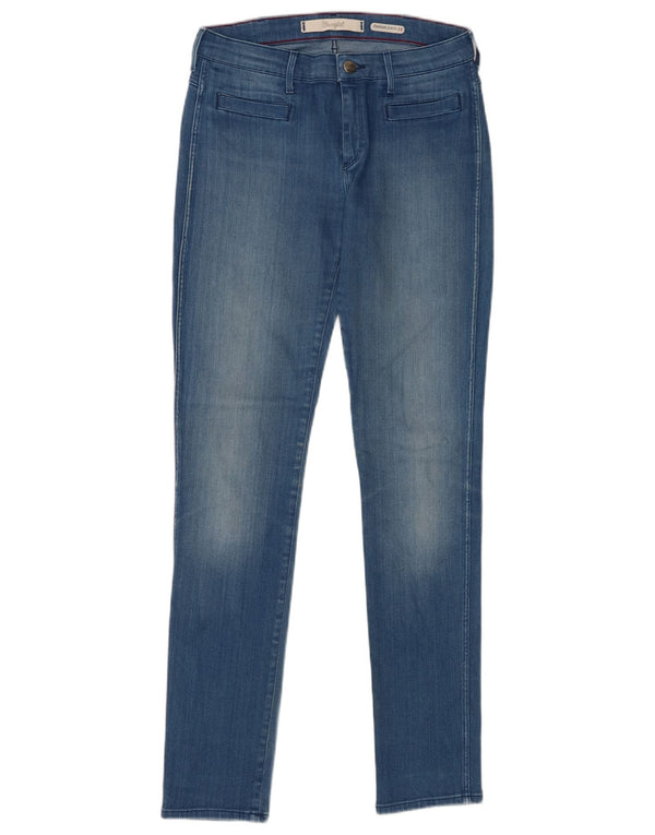 Wrangler Damskie Corynn Slim Jeans W28 L32 Niebieskie bawełniane