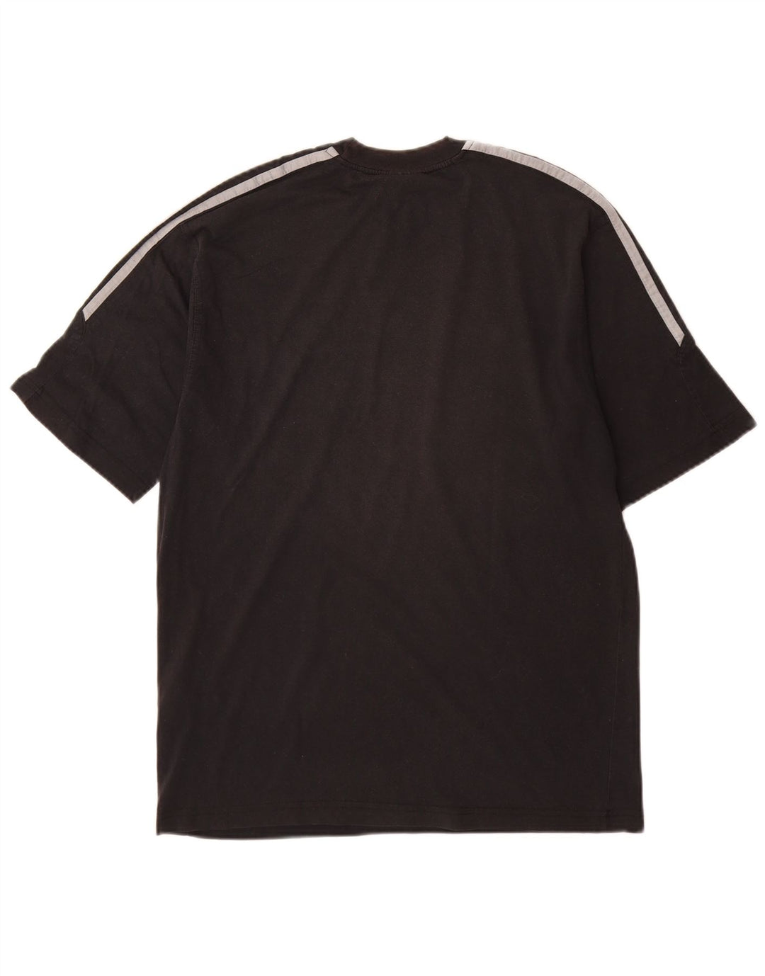 Adidas Męski T-shirt Top Średni Czarny Bawełniany