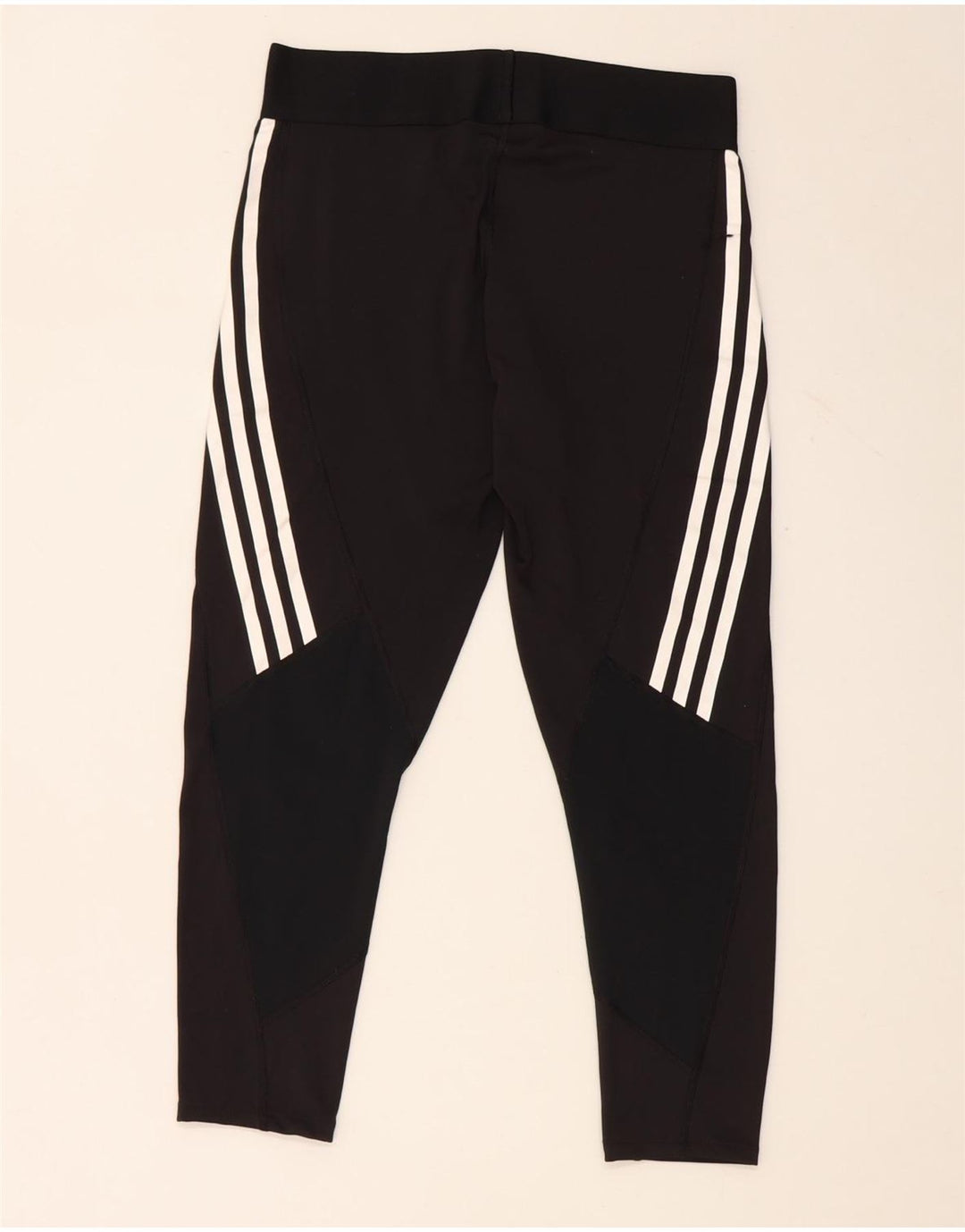 Damskie legginsy Adidas Aeroready UK 12/14, średni czarny poliester