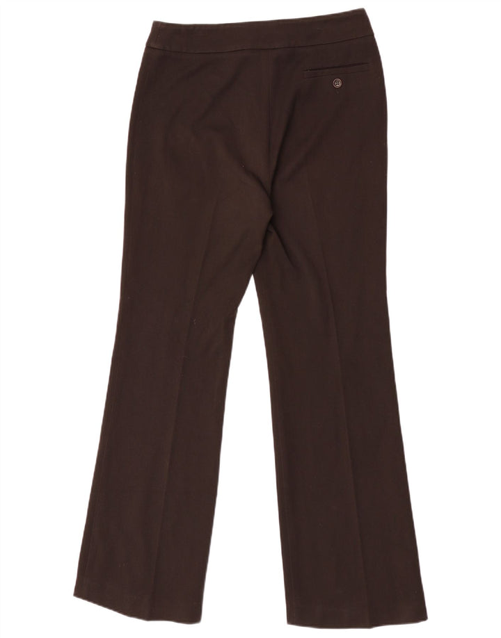 Spodnie damskie Max Mara Weekend Bootcut UK 8 Small W27 L30 Brązowe