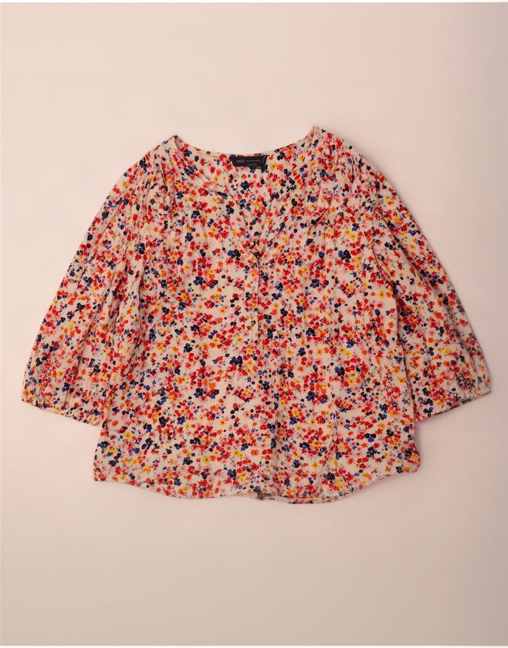 Marks & Spencer Damska bluzka z rękawem 3/4, UK 18 XL, wielokolorowa