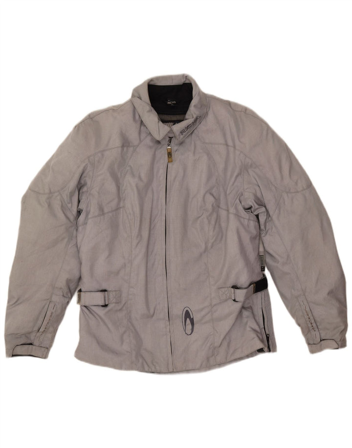 Męska kurtka Richa Graphic Racer UK 40, duża, szary poliamid