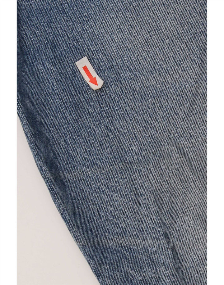 Damskie jeansy Levi's 581 Straight W34 L32 Niebieskie bawełniane