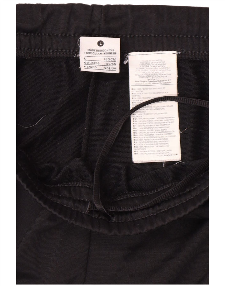 Męskie spodnie dresowe NIKE, duże, czarne, poliestrowe