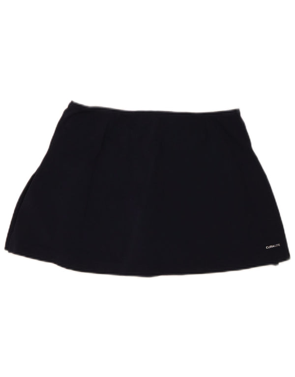 Adidas Damskie Climalite Skort UK 10 Mały W28 Granatowy Nylon