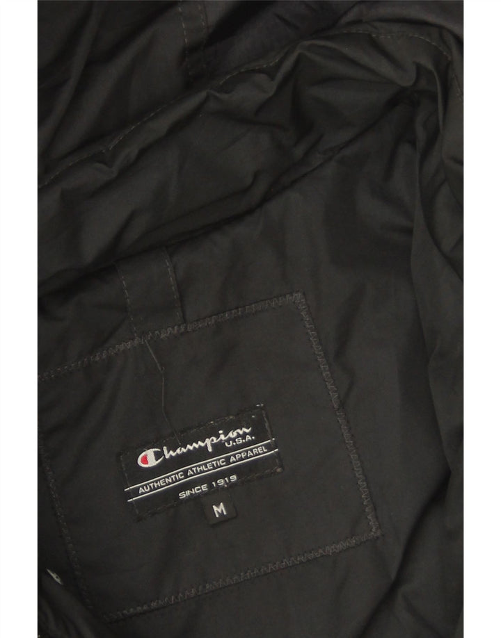 Damska ocieplana kurtka z kapturem Champion UK 14, średni czarny poliester